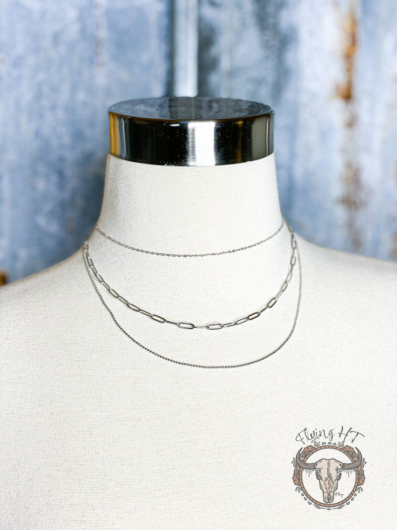 Charleston Chain Layered Necklace